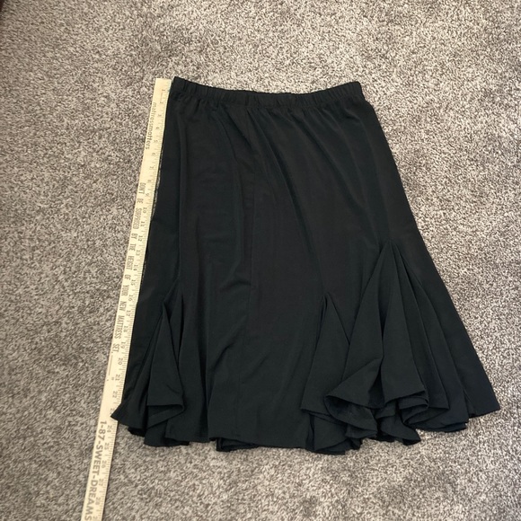 🌻 Coldwater Creek Black Skirt Size PM (10-12) - Picture 9 of 10